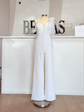 Pearl White Jumpsuit