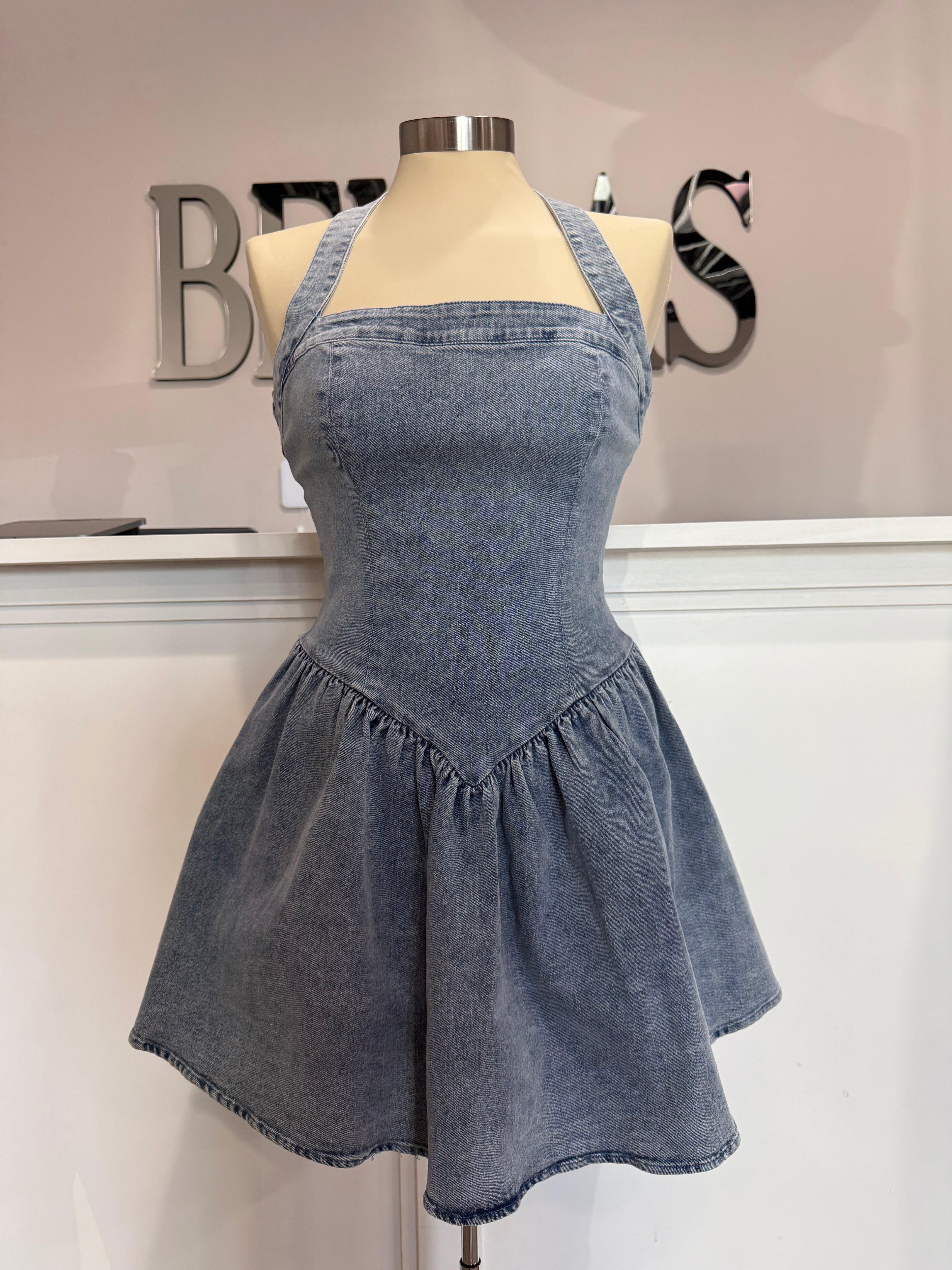 Denim Mini Dress