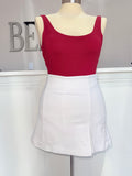 Juliette White Skort